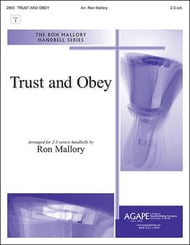Trust and Obey Handbell sheet music cover Thumbnail